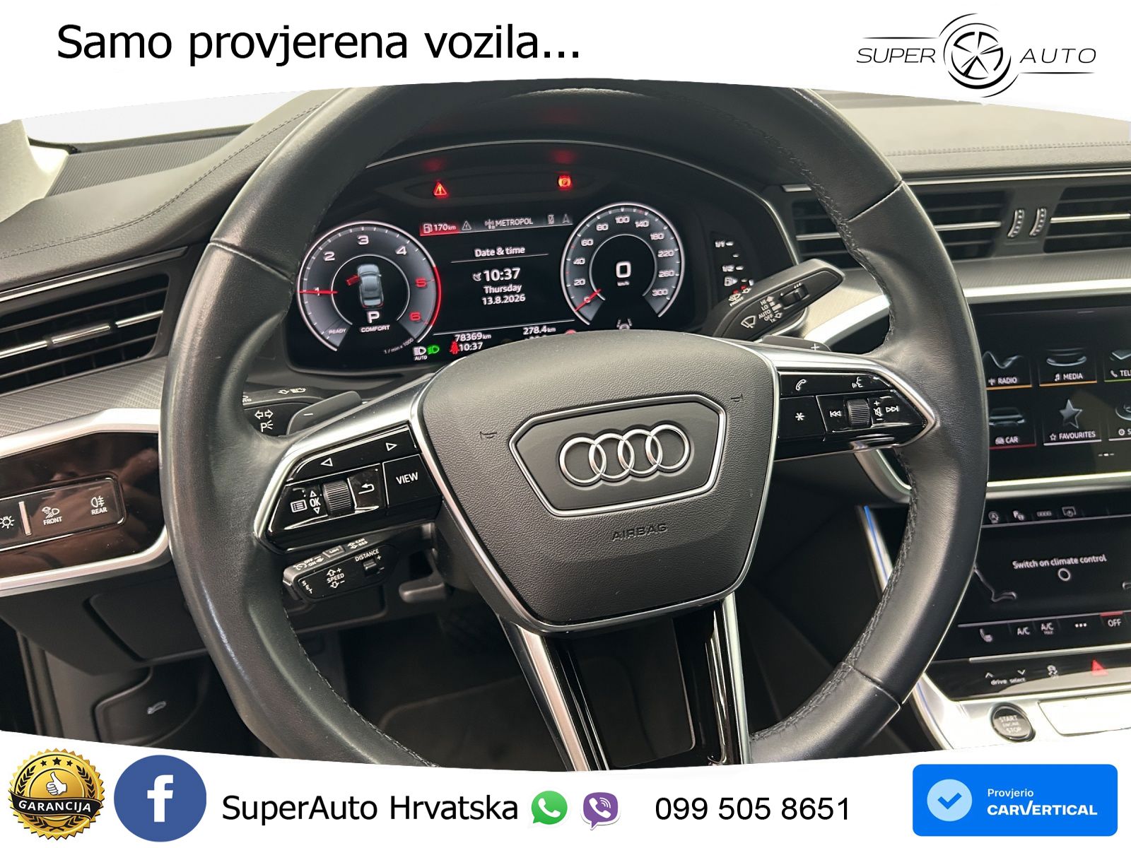 Audi A6 40 TDI (204 KS) S tronic LED+GR SJED+ACC