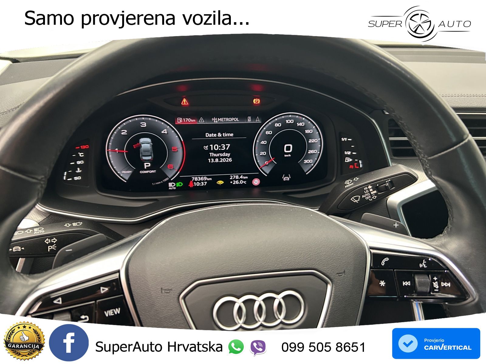 Audi A6 40 TDI (204 KS) S tronic LED+GR SJED+ACC