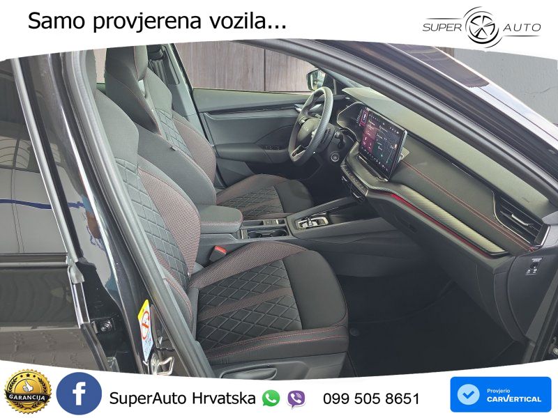 Škoda Octavia Combi RS 2.0 TSI (265 KS) DSG LED+GR SJED+ACC