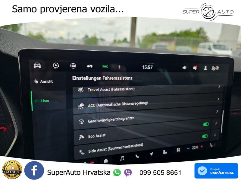 Škoda Octavia Combi RS 2.0 TSI (265 KS) DSG LED+GR SJED+ACC