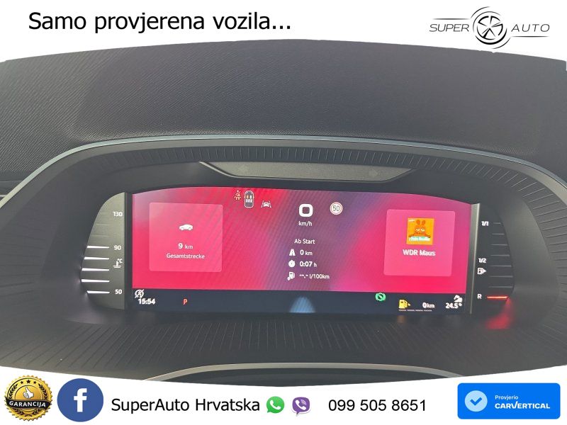 Škoda Octavia Combi RS 2.0 TSI (265 KS) DSG LED+GR SJED+ACC