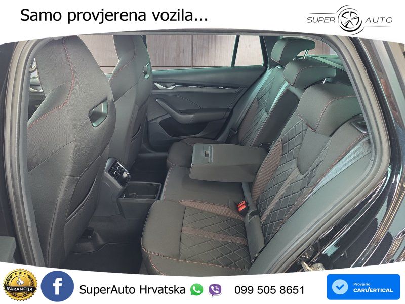 Škoda Octavia Combi RS 2.0 TSI (265 KS) DSG LED+GR SJED+ACC