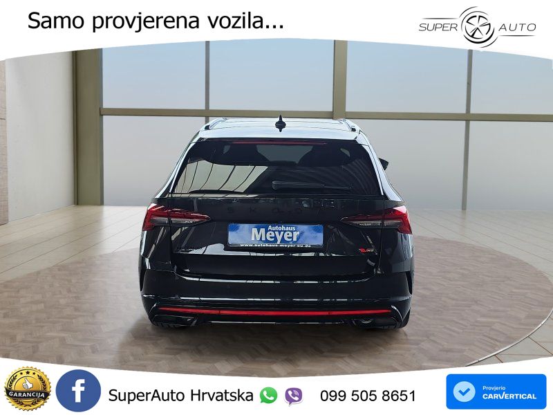 Škoda Octavia Combi RS 2.0 TSI (265 KS) DSG LED+GR SJED+ACC