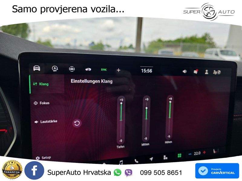 Škoda Octavia Combi RS 2.0 TSI (265 KS) DSG LED+GR SJED+ACC