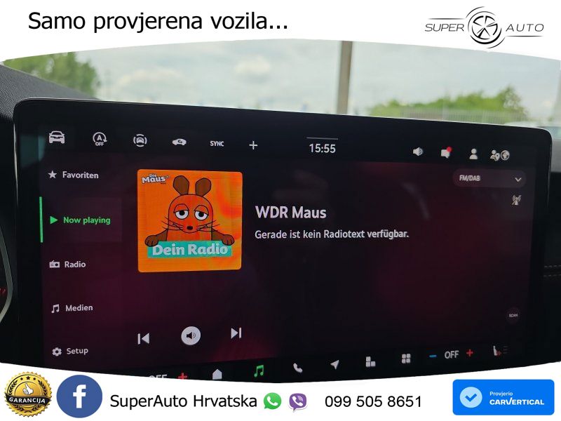 Škoda Octavia Combi RS 2.0 TSI (265 KS) DSG LED+GR SJED+ACC
