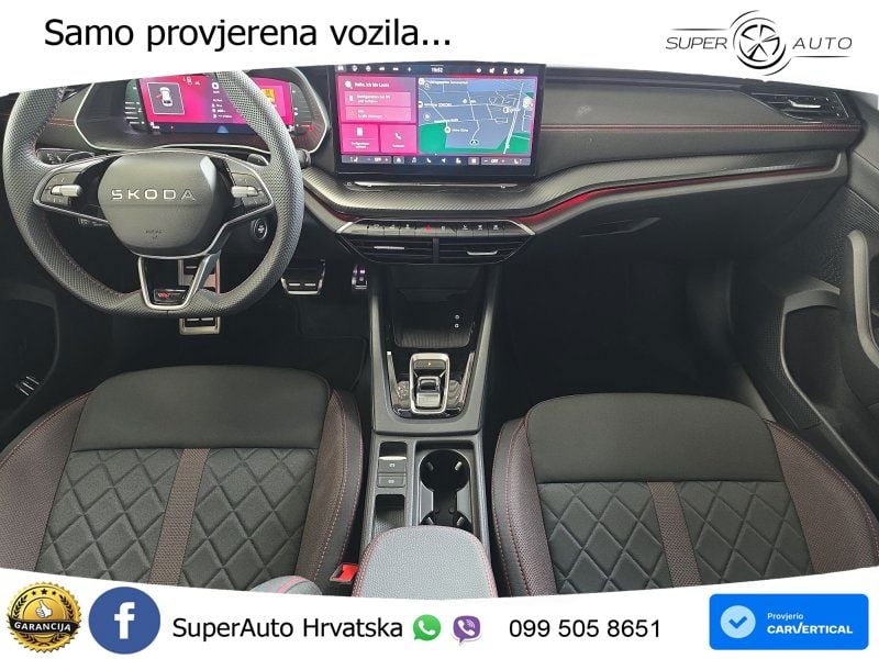 Škoda Octavia Combi RS 2.0 TSI (265 KS) DSG LED+GR SJED+ACC