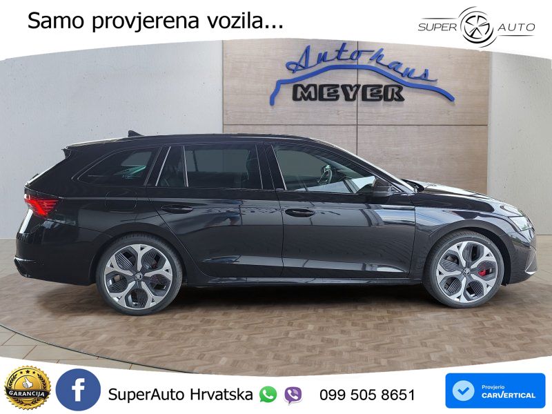 Škoda Octavia Combi RS 2.0 TSI (265 KS) DSG LED+GR SJED+ACC