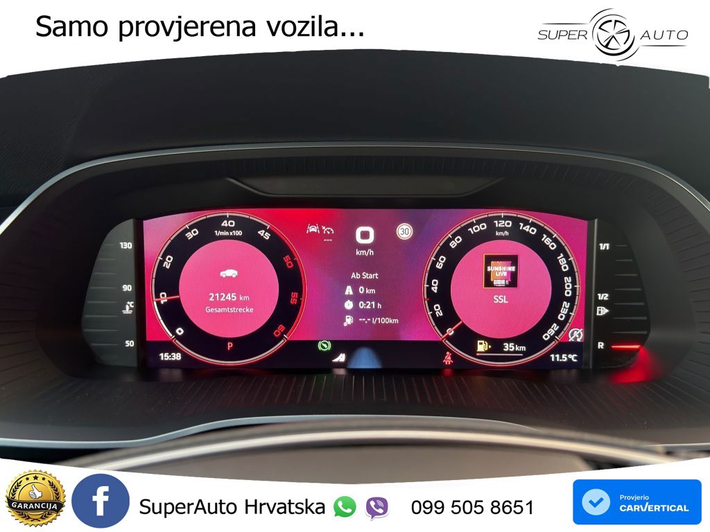 Škoda Octavia Combi 2.0 TDI (150 KS) DSG SportLine