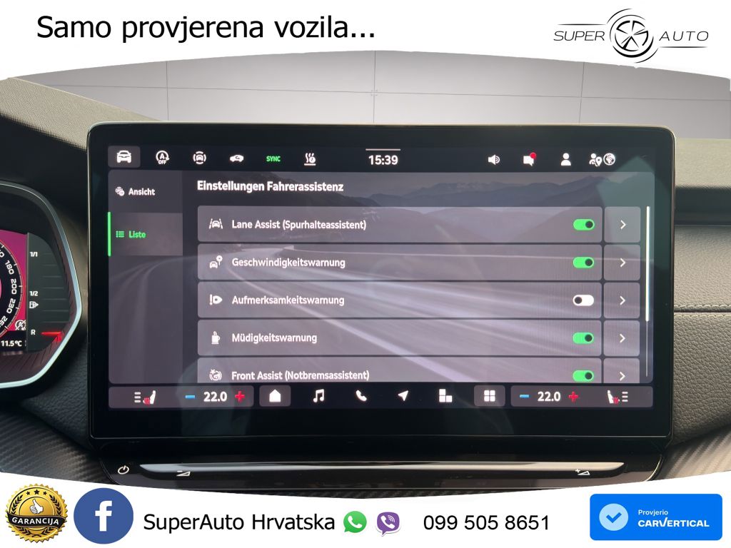 Škoda Octavia Combi 2.0 TDI (150 KS) DSG SportLine