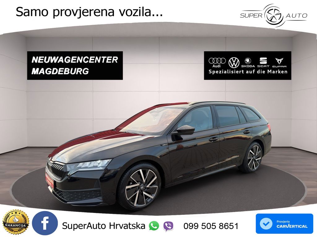 Škoda Octavia Combi 2.0 TDI (150 KS) DSG SportLine