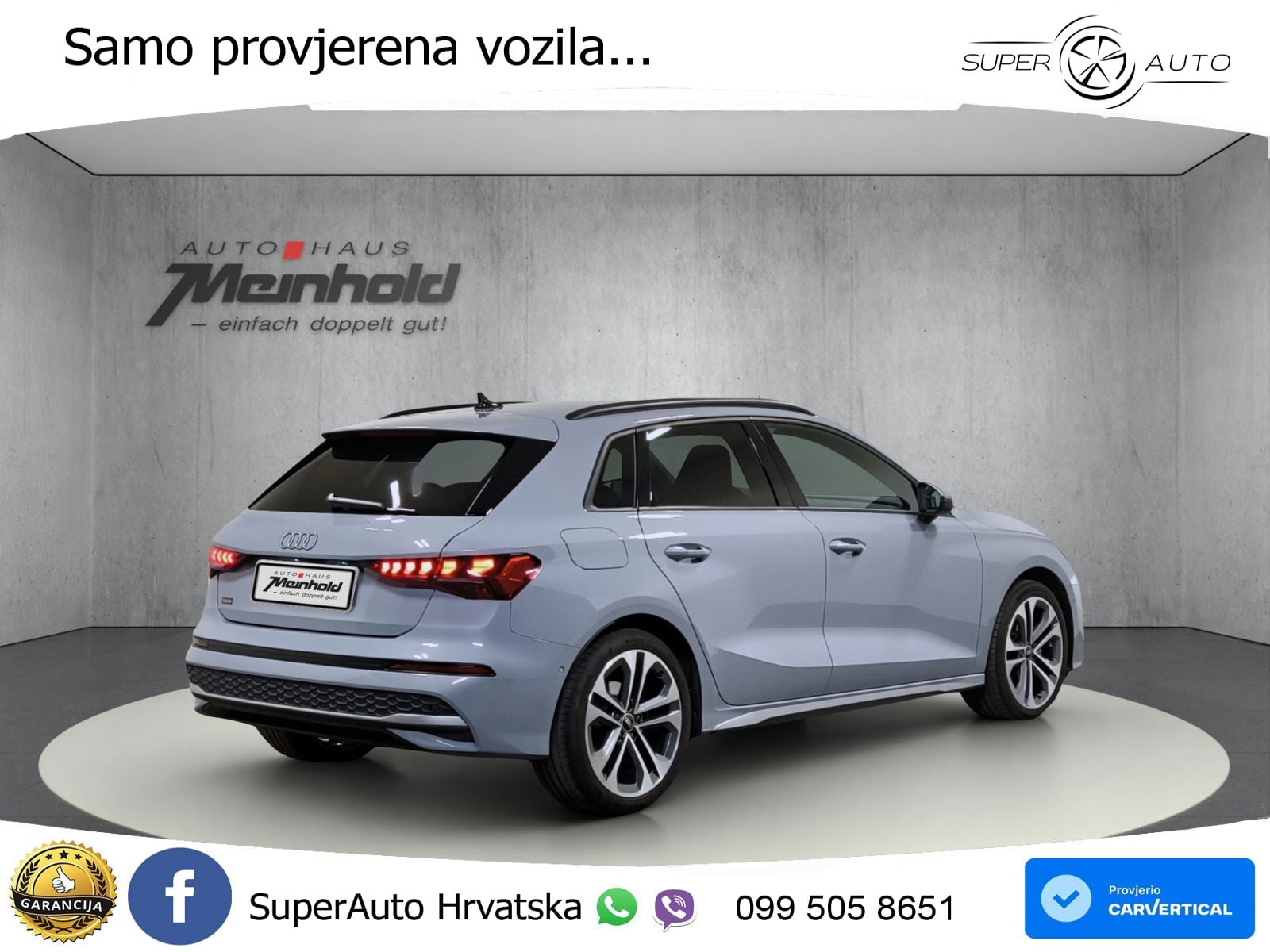 Audi A3 35 TDI (150 KS) S tronic LED+GR SJED+ACC