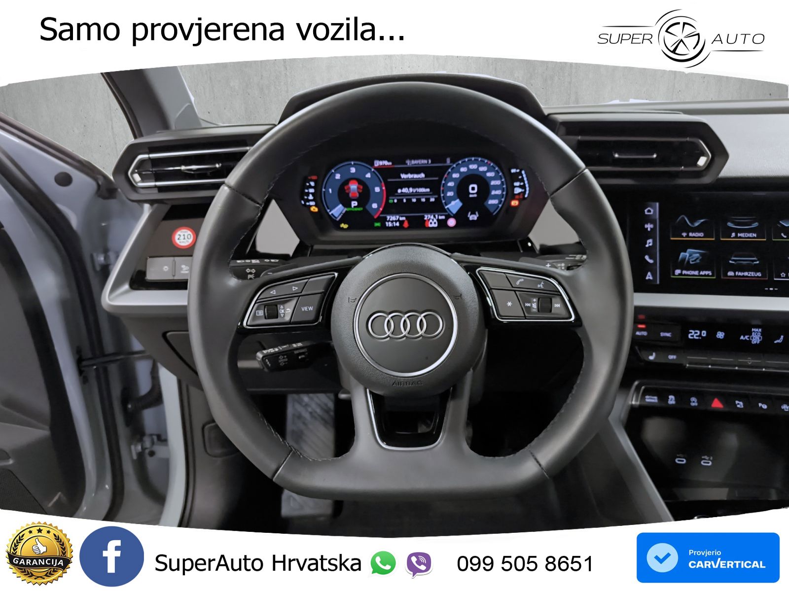 Audi A3 35 TDI (150 KS) S tronic LED+GR SJED+ACC