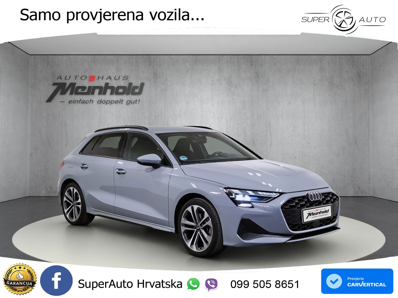 Audi A3 35 TDI (150 KS) S tronic LED+GR SJED+ACC