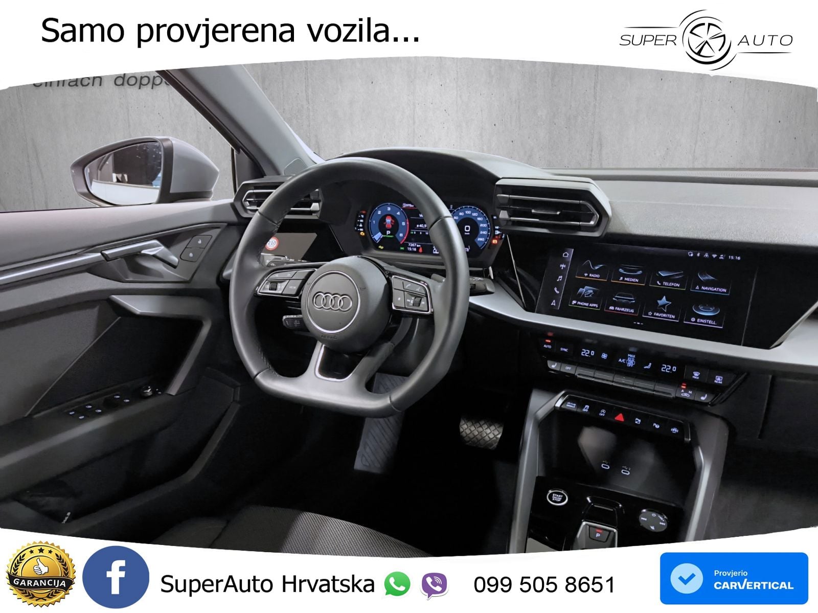 Audi A3 35 TDI (150 KS) S tronic LED+GR SJED+ACC