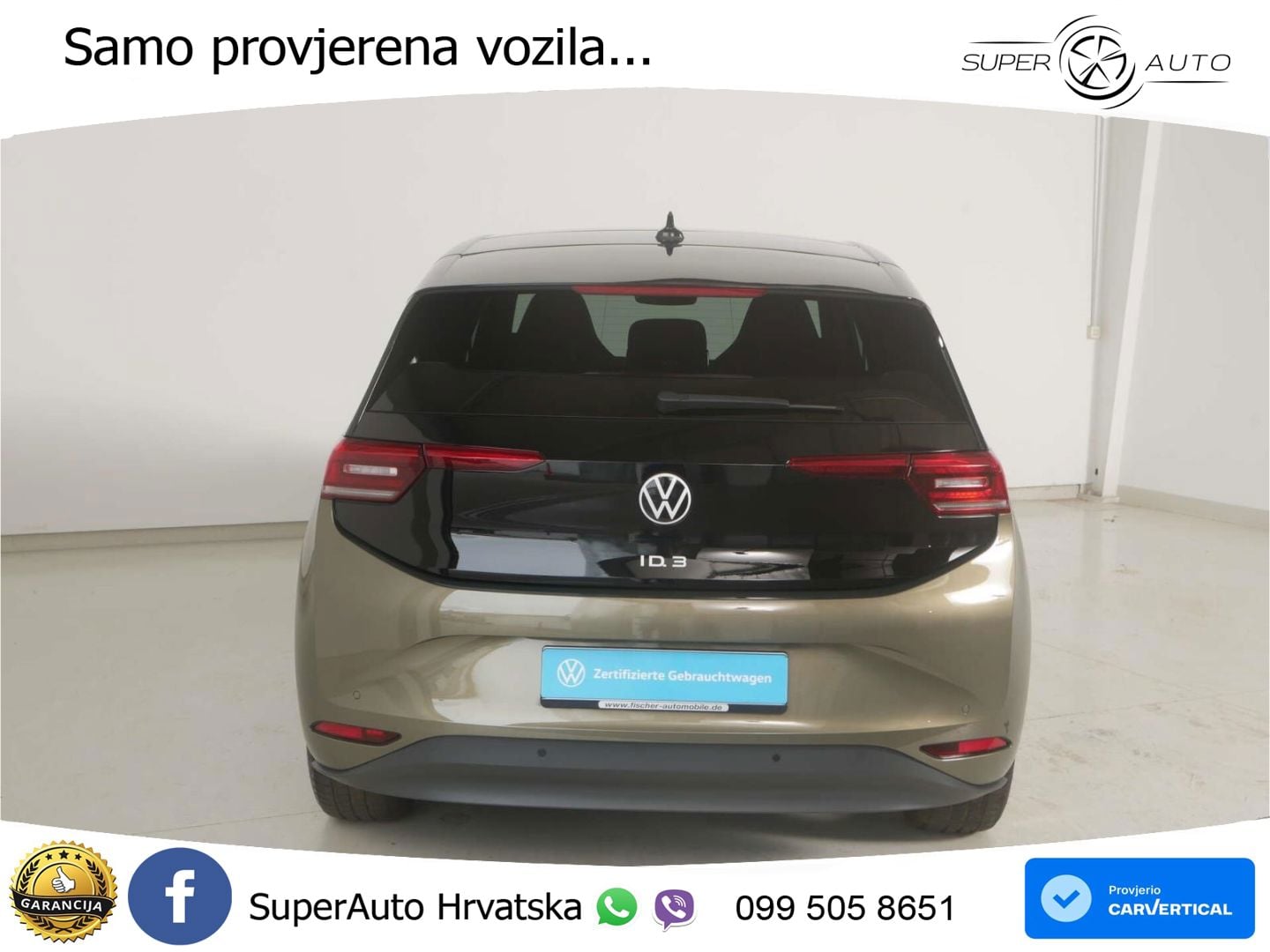 Volkswagen ID.3 Pro 62 kWh (204 KS)