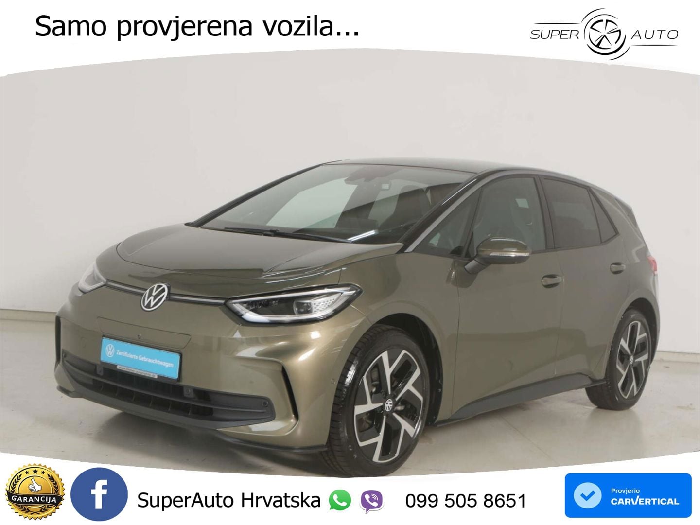 Volkswagen ID.3 Pro 62 kWh (204 KS)