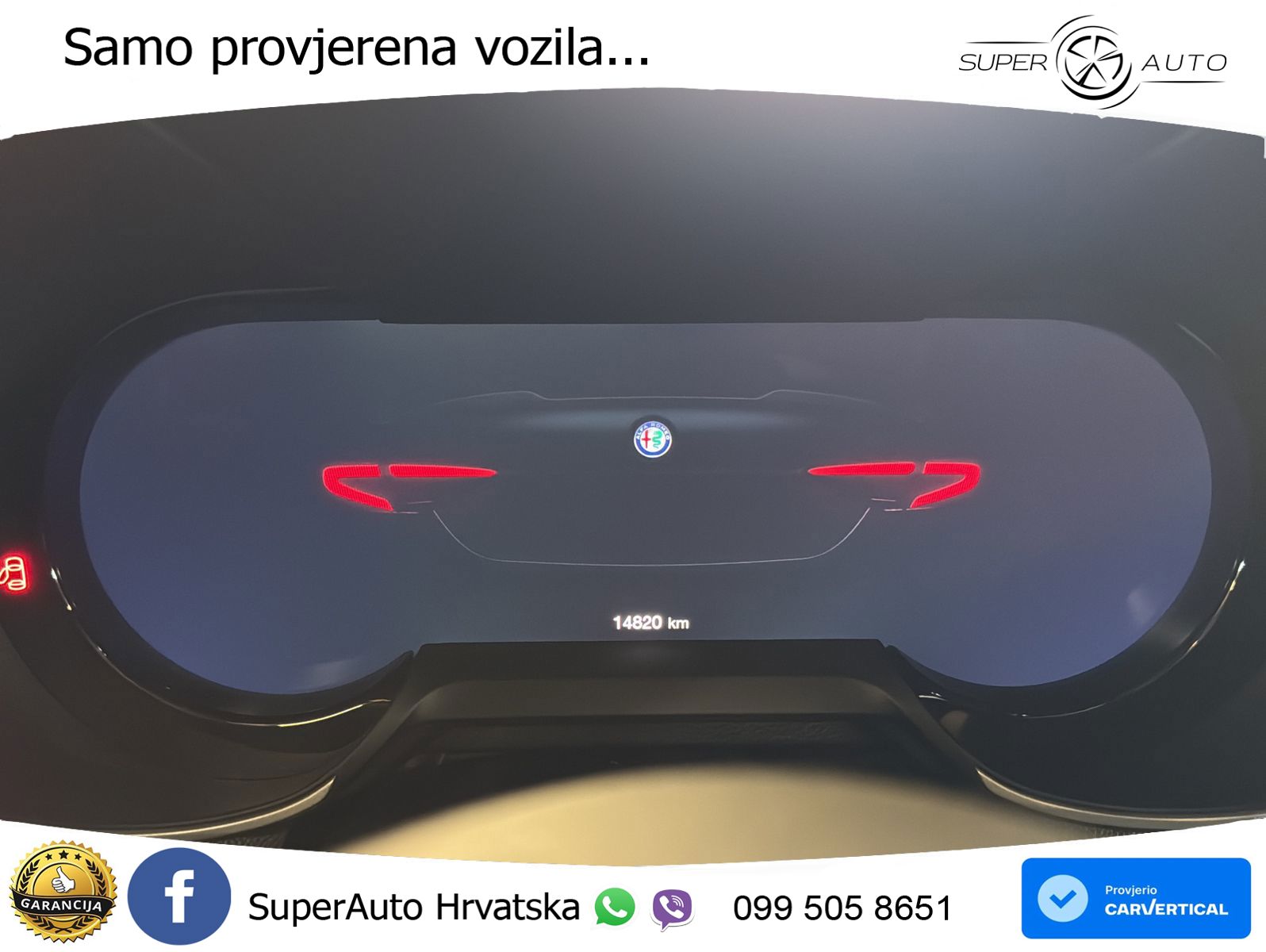 Alfa Romeo Giulia 2.0 Turbo (280 KS) Q4 Automatic LED+GR SJED+ACC