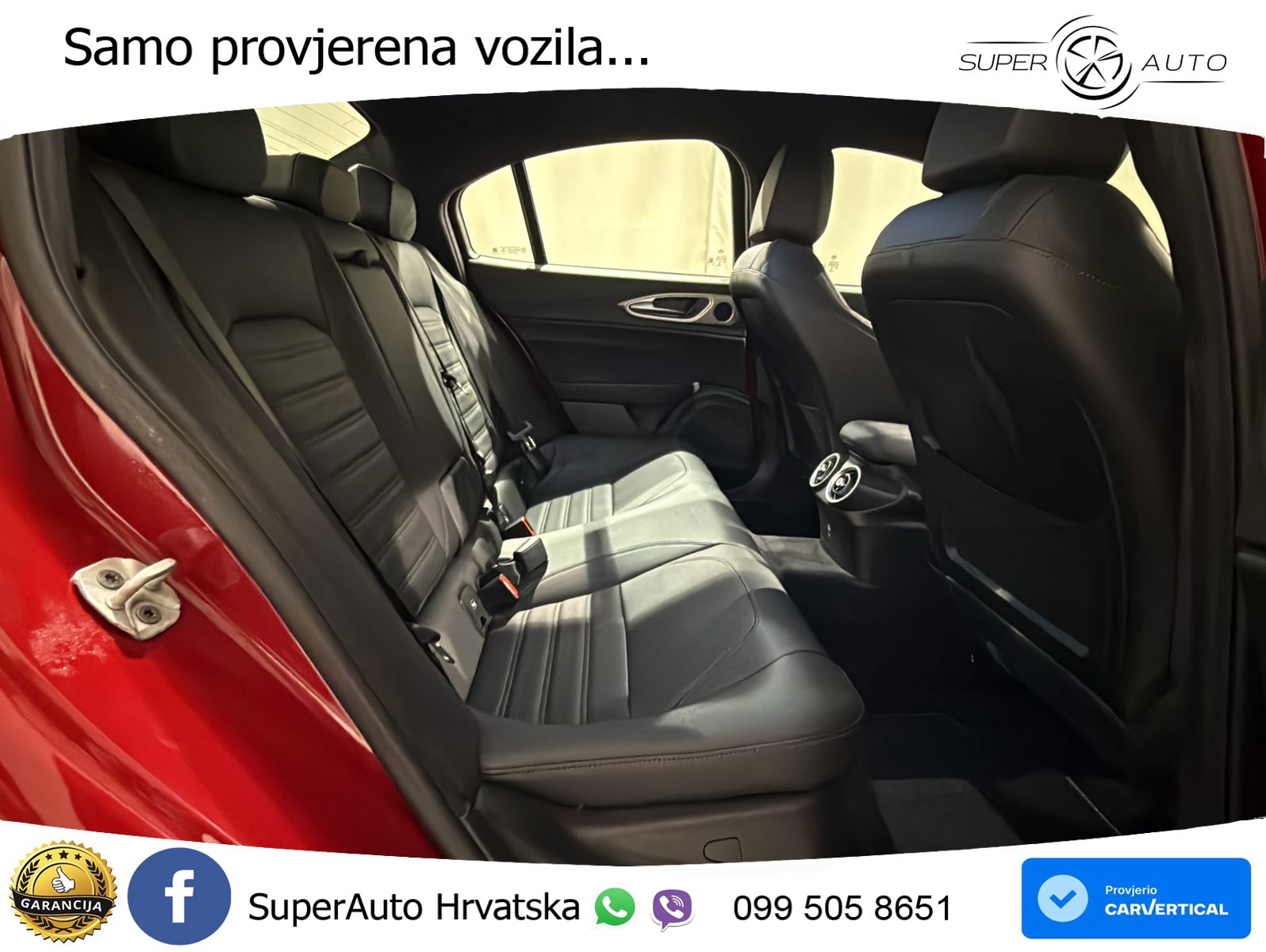 Alfa Romeo Giulia 2.0 Turbo (280 KS) Q4 Automatic LED+GR SJED+ACC