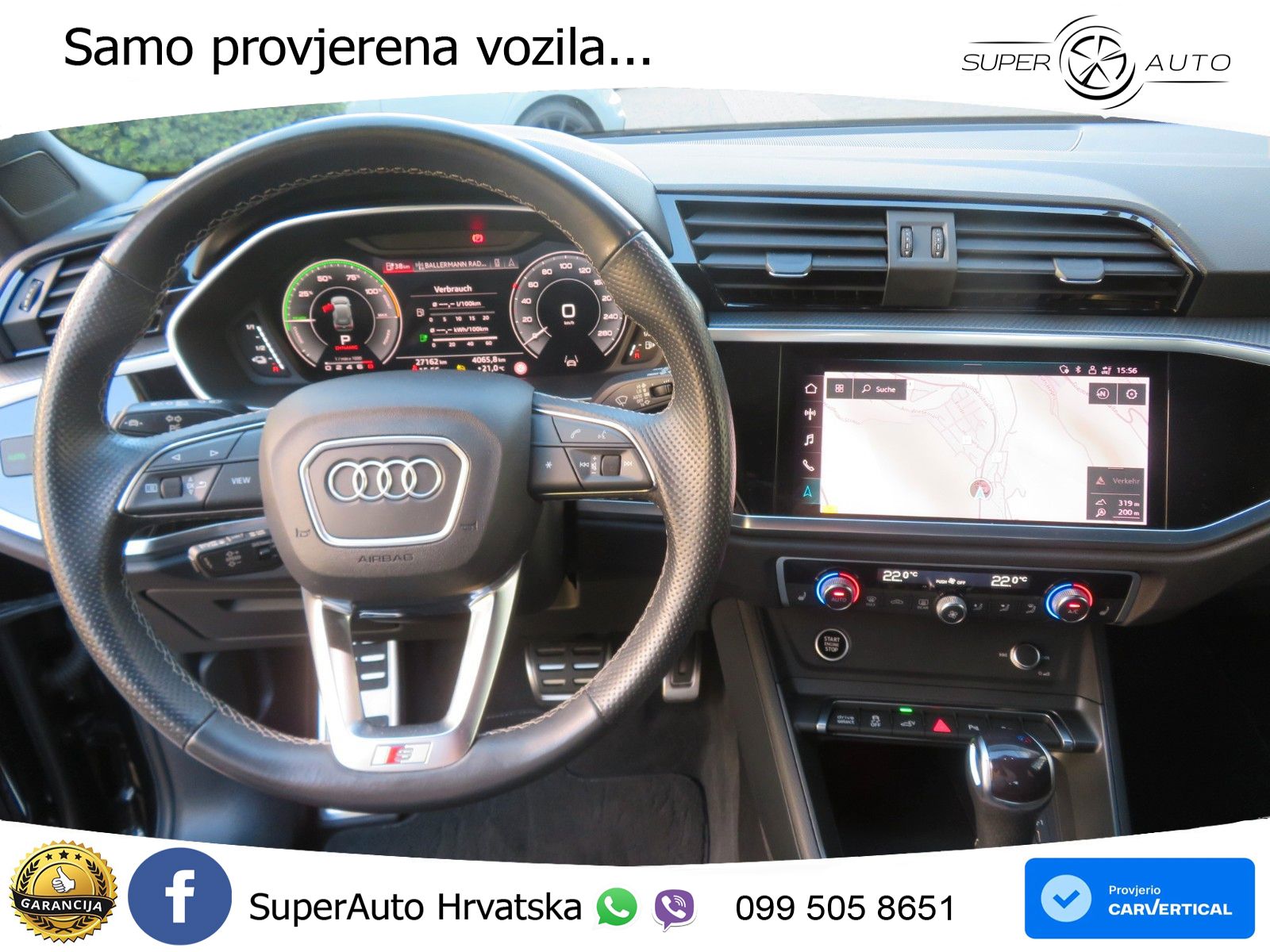 Audi Q3 45 TFSIe (245 KS) S tronic S line LED+GR SJED+ACC