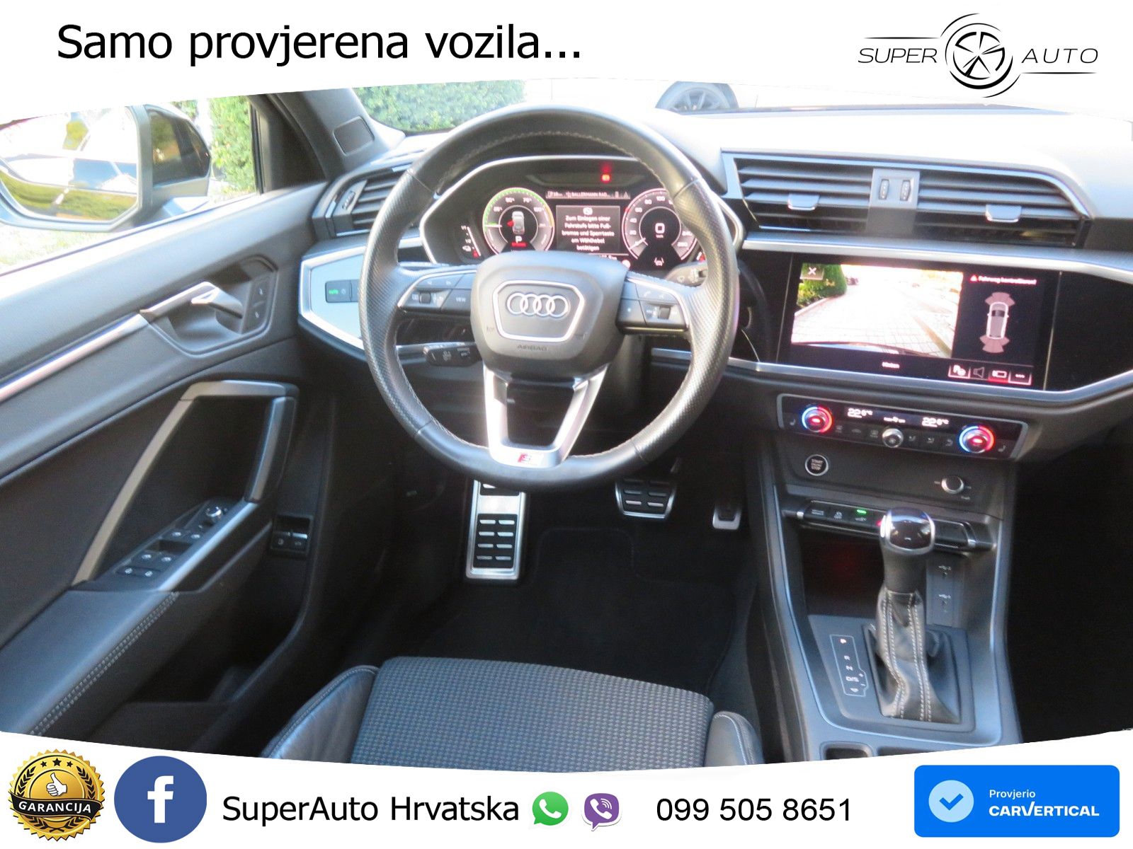 Audi Q3 45 TFSIe (245 KS) S tronic S line LED+GR SJED+ACC
