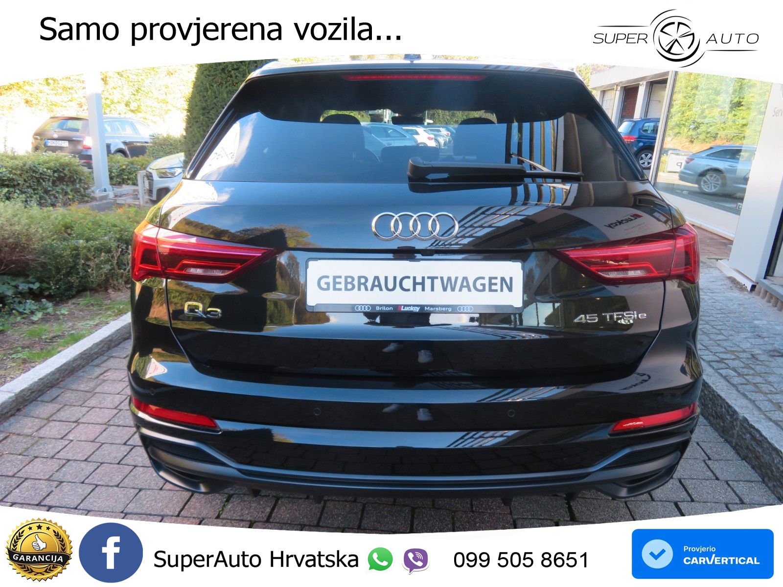 Audi Q3 45 TFSIe (245 KS) S tronic S line LED+GR SJED+ACC