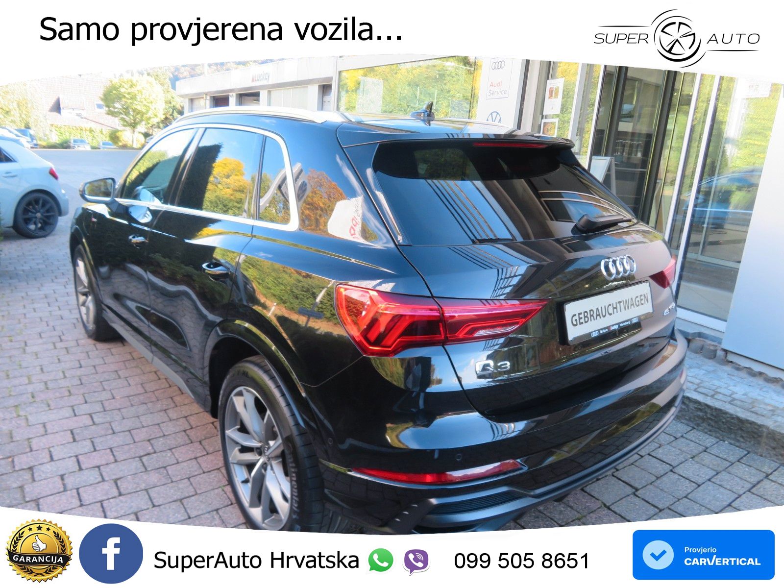 Audi Q3 45 TFSIe (245 KS) S tronic S line LED+GR SJED+ACC