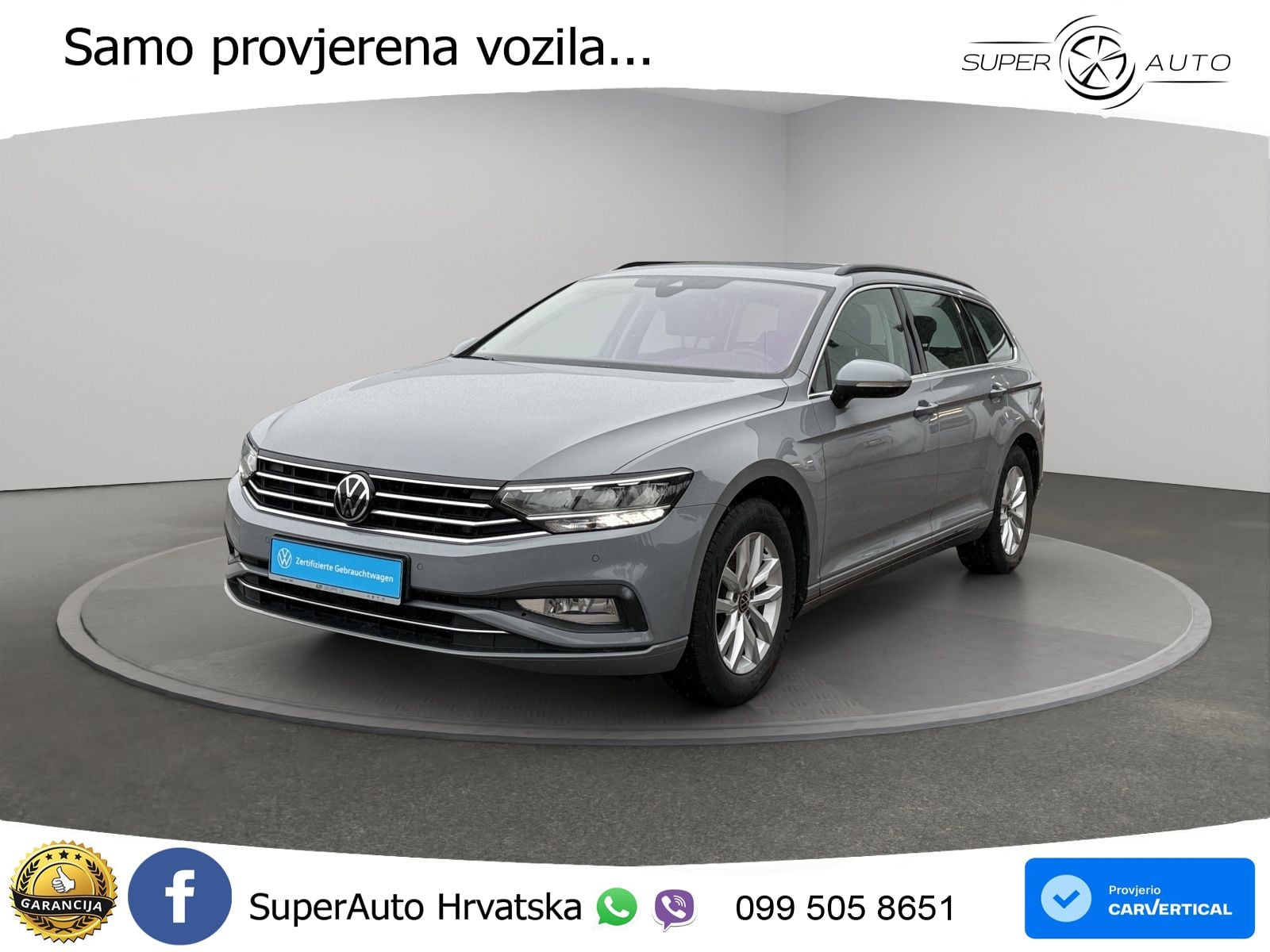 Volkswagen Passat Variant 2.0 TDI (150 KS) Business LED+GR SJED+ACC