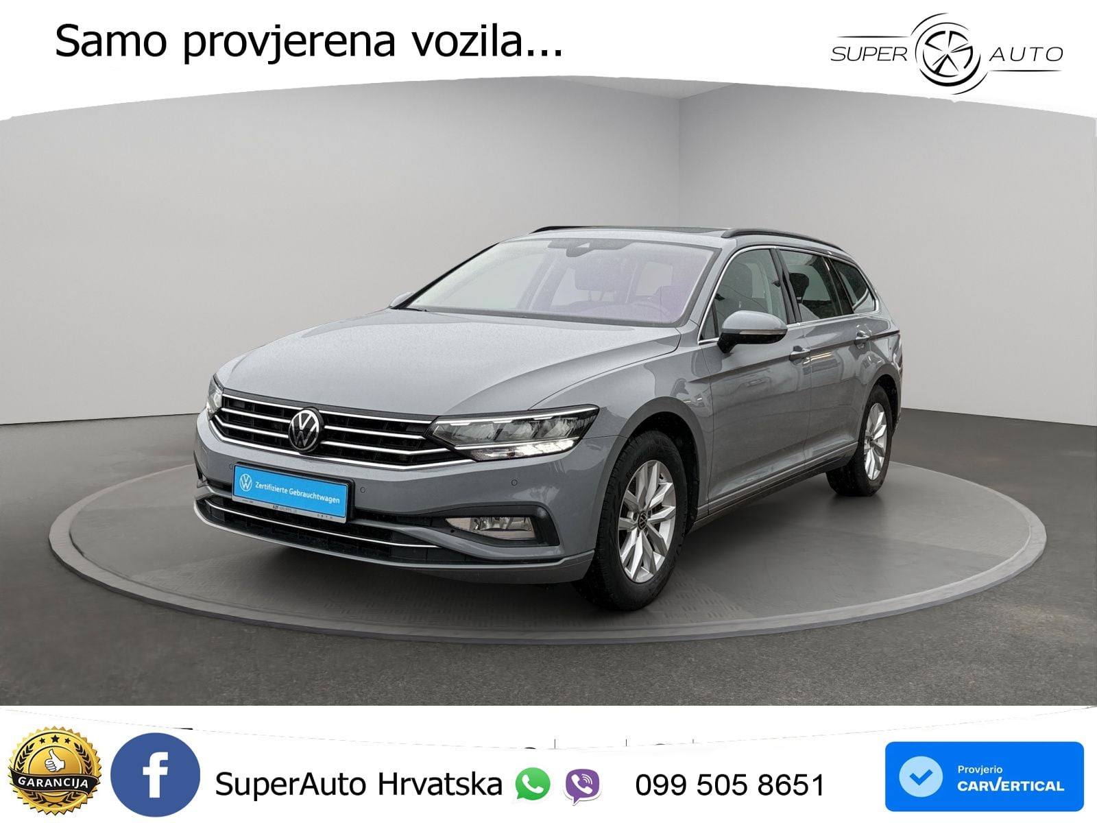 Volkswagen Passat Variant 2.0 TDI (150 KS) Business LED+GR SJED+ACC