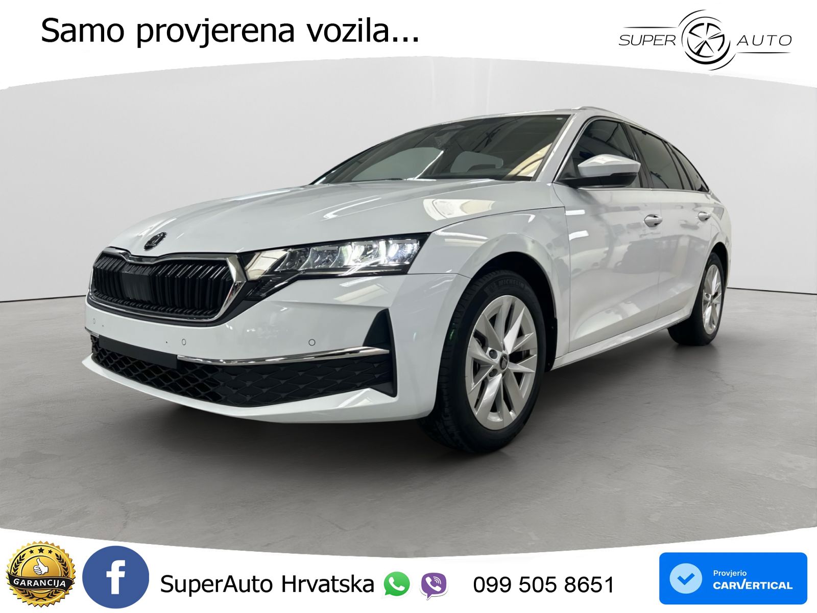 Škoda Octavia Combi 1.5 TSI (150 KS) DSG Selection LED+GR SJED+ACC