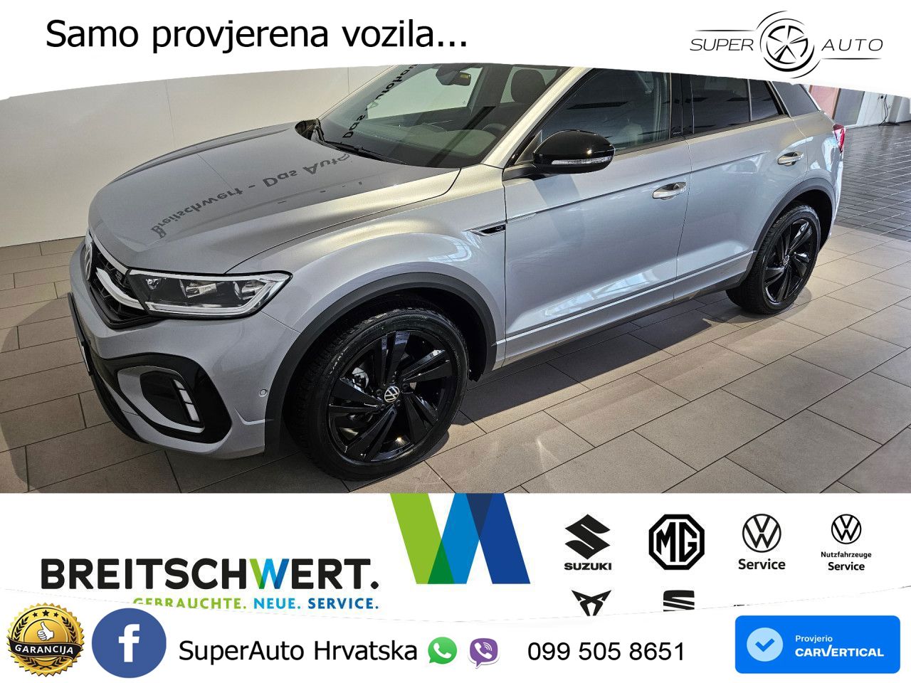 Volkswagen T-Roc 1.5 TSI (150 KS) DSG LED+GR SJED+ACC
