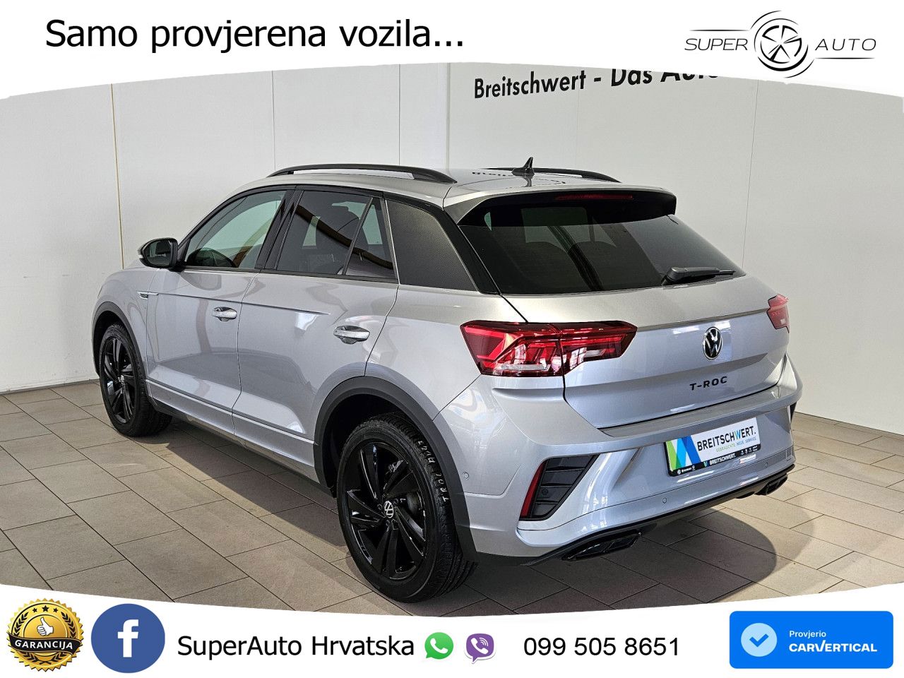 Volkswagen T-Roc 1.5 TSI (150 KS) DSG LED+GR SJED+ACC