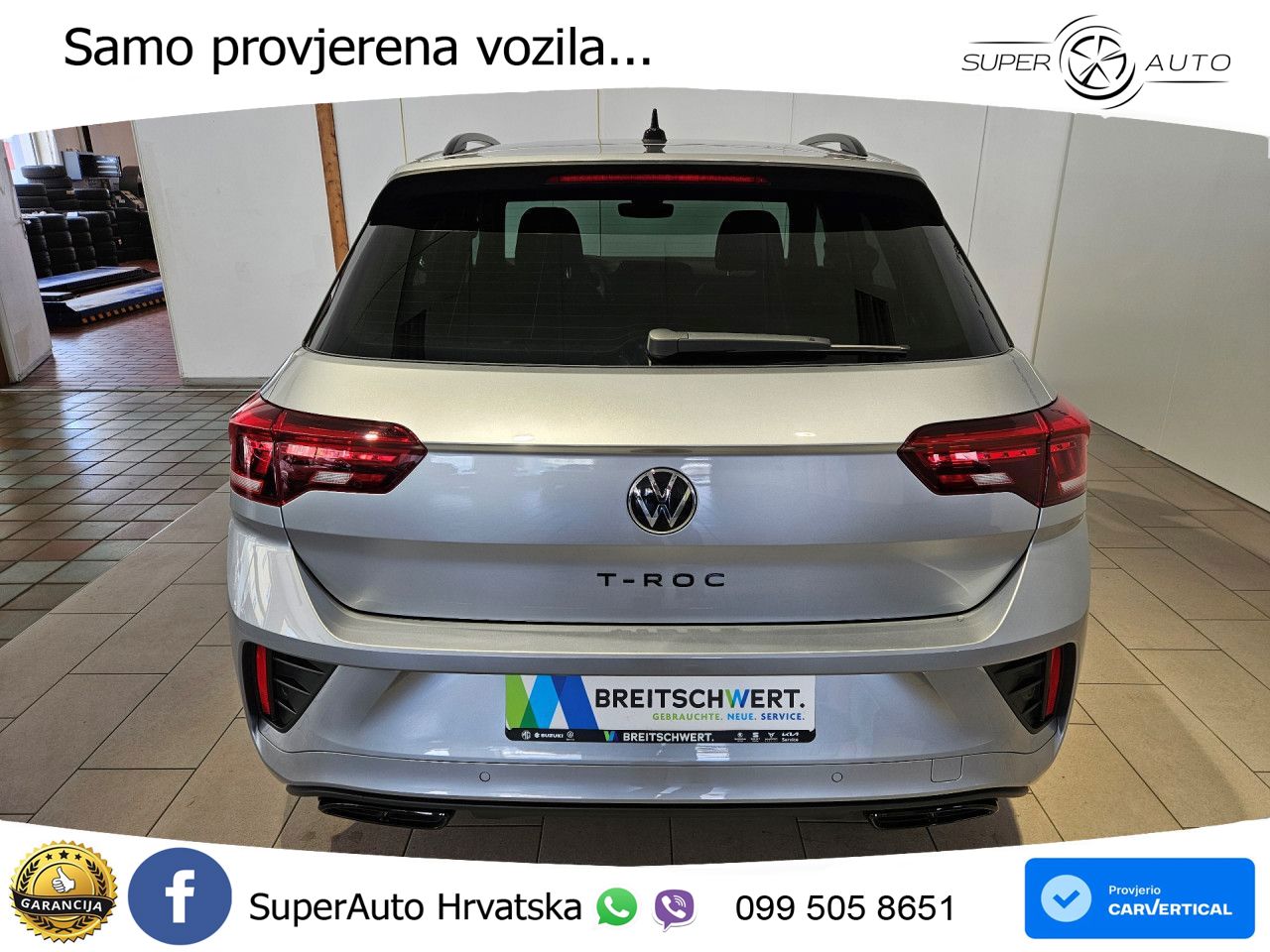 Volkswagen T-Roc 1.5 TSI (150 KS) DSG LED+GR SJED+ACC