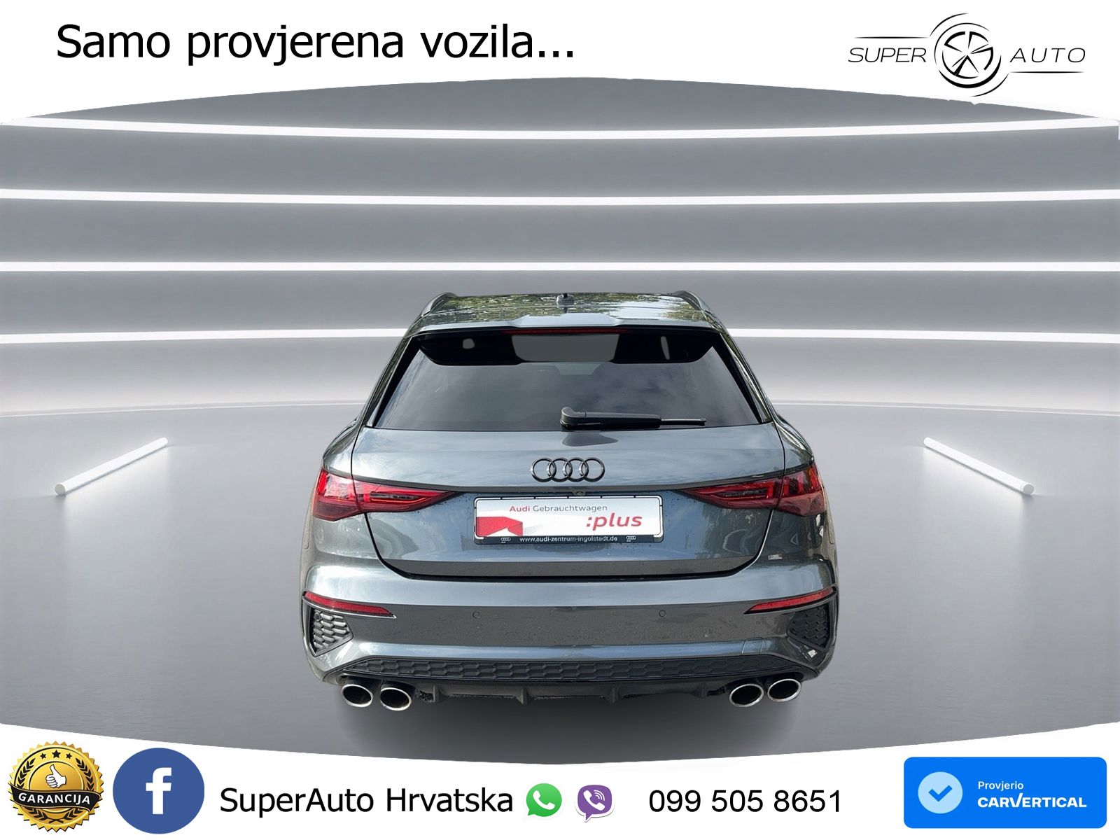 Audi S3 2.0 TFSI (310 KS) quattro S tronic MATRIX+GR SJED+KAM