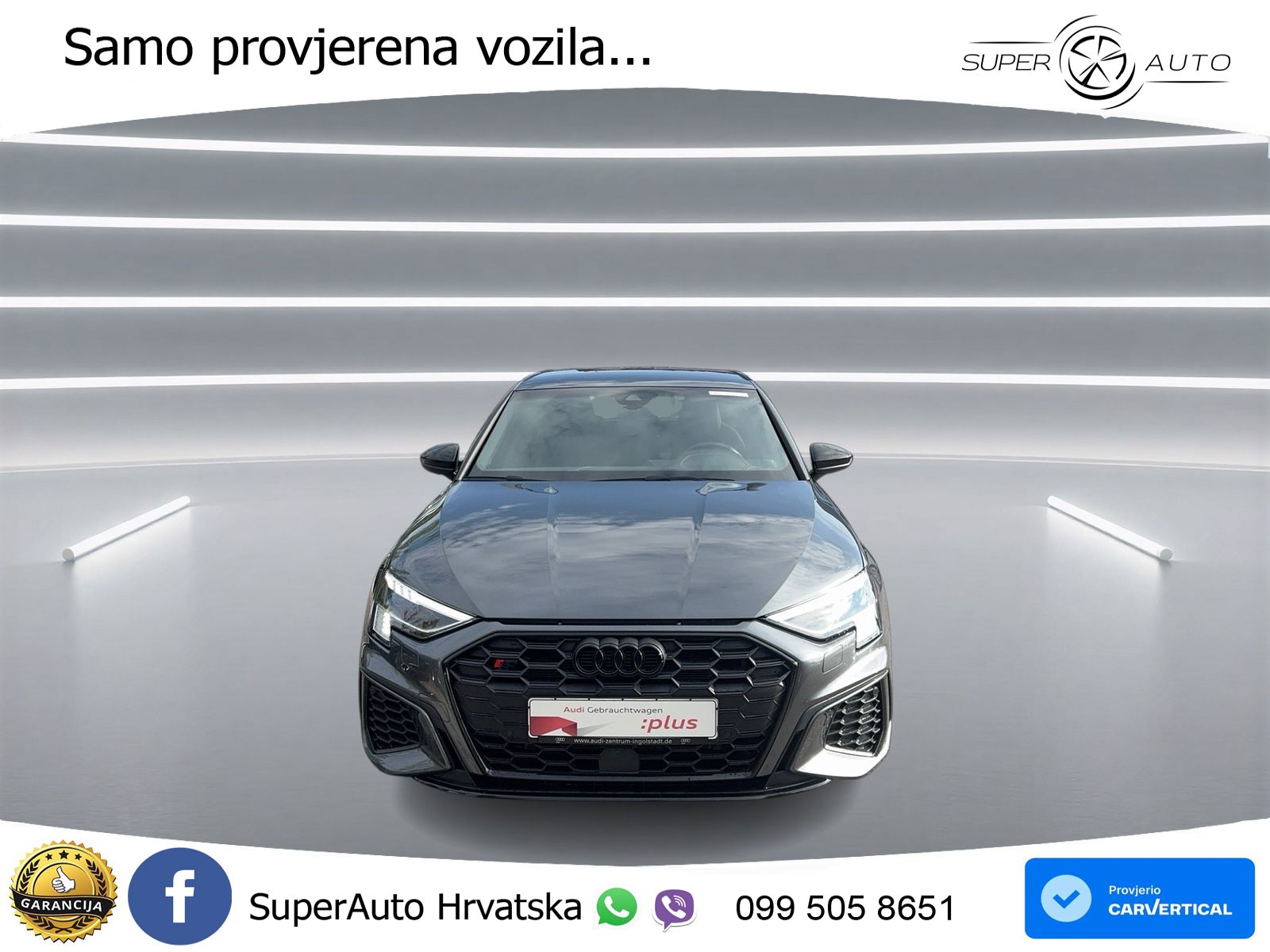 Audi S3 2.0 TFSI (310 KS) quattro S tronic MATRIX+GR SJED+KAM