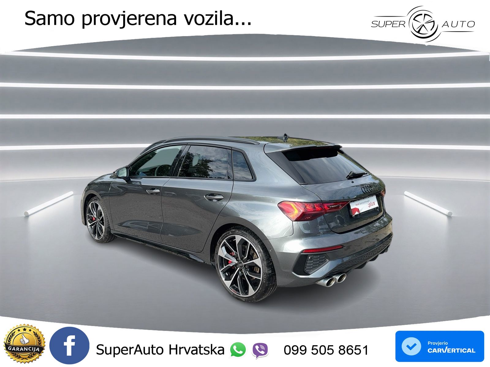 Audi S3 2.0 TFSI (310 KS) quattro S tronic MATRIX+GR SJED+KAM