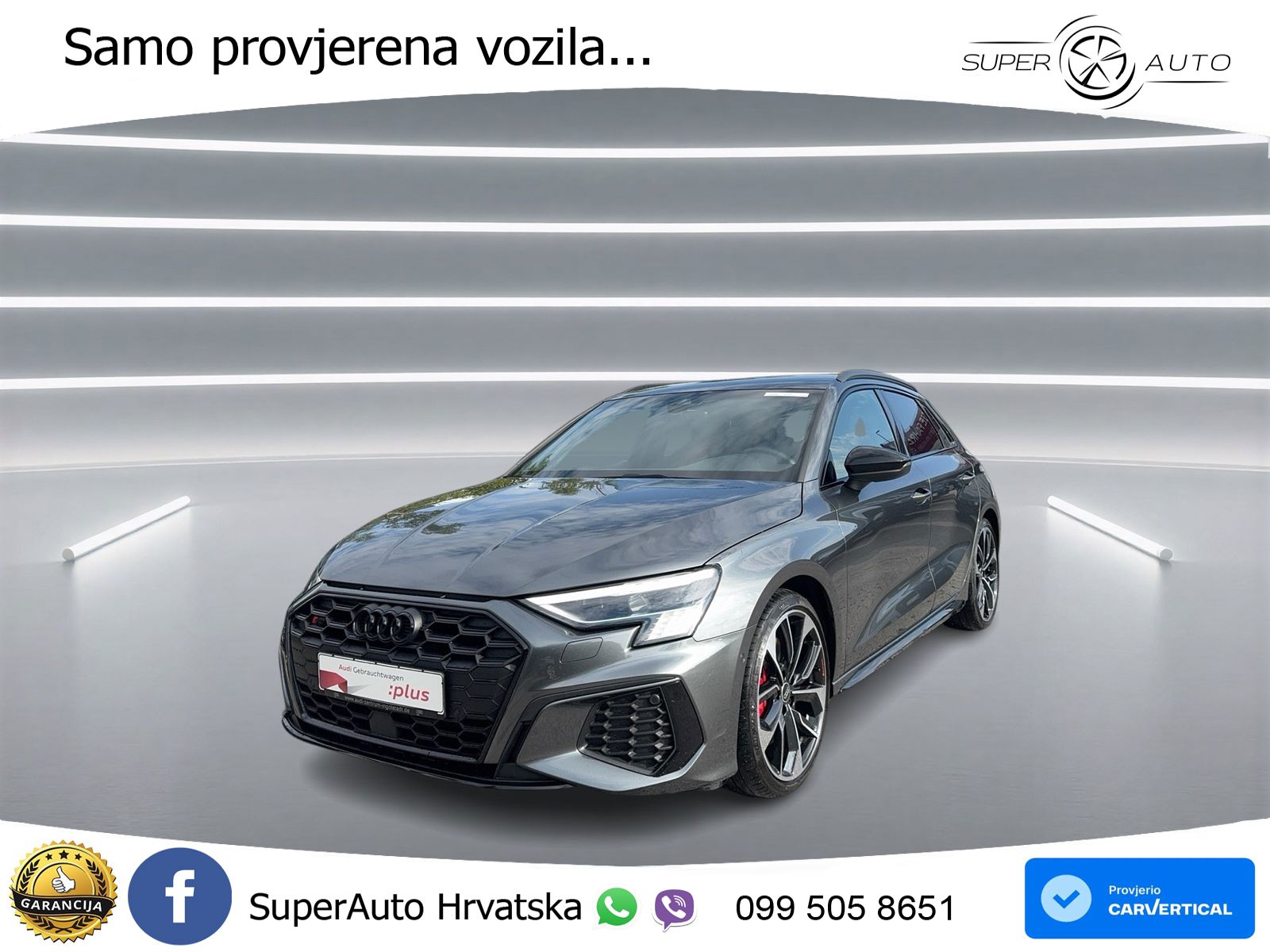 Audi S3 2.0 TFSI (310 KS) quattro S tronic MATRIX+GR SJED+KAM