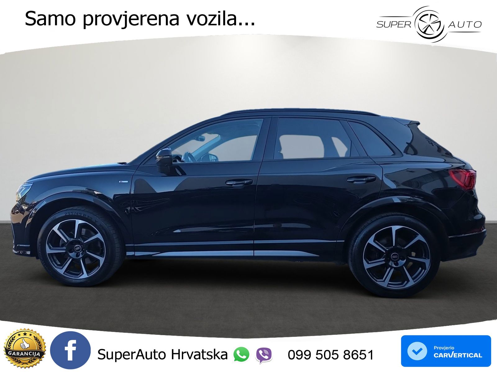 Audi Q3 45 TFSI (245 KS) quattro S tronic S line MATRIX+GR SJED+KAM