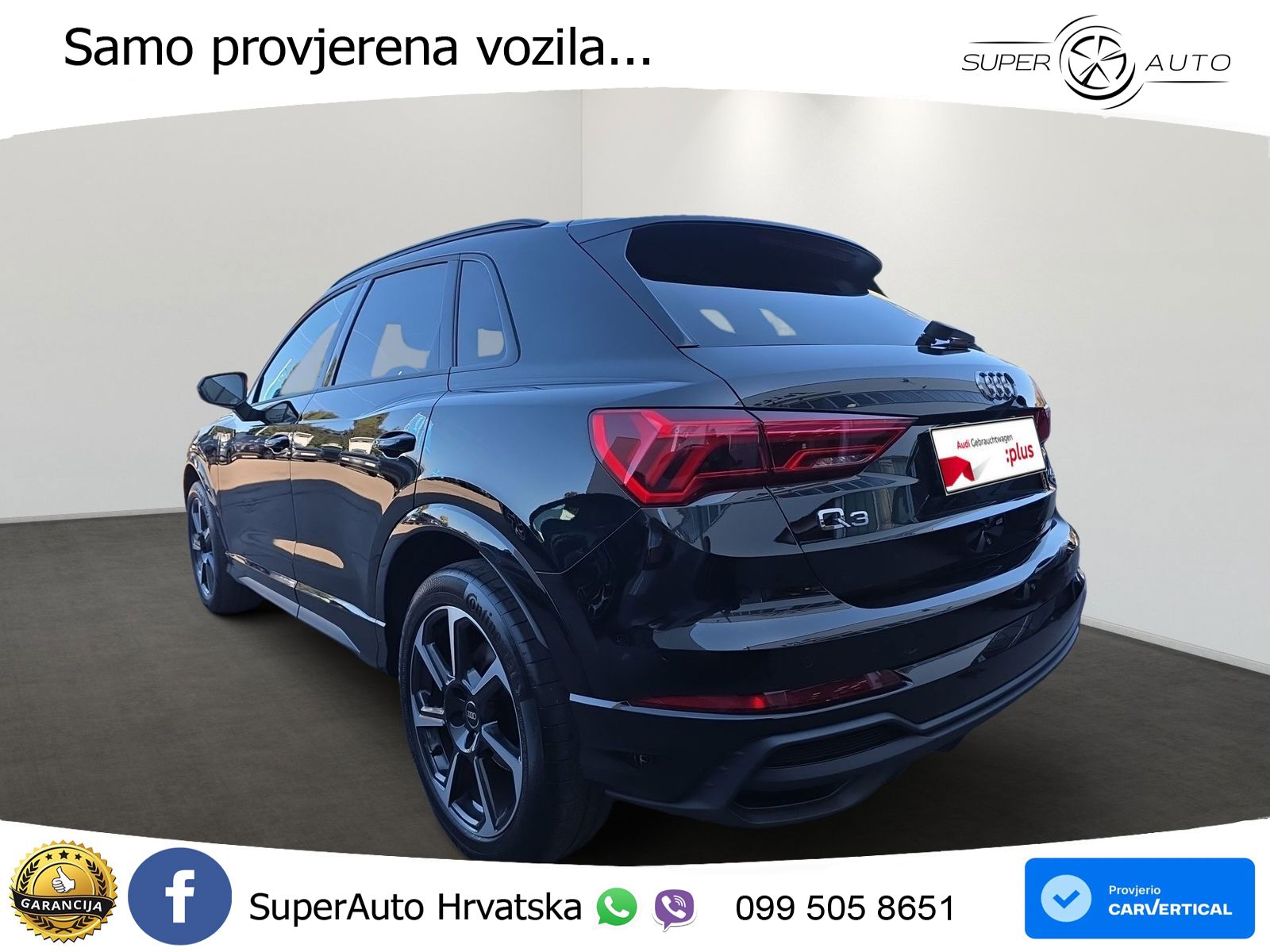 Audi Q3 45 TFSI (245 KS) quattro S tronic S line MATRIX+GR SJED+KAM