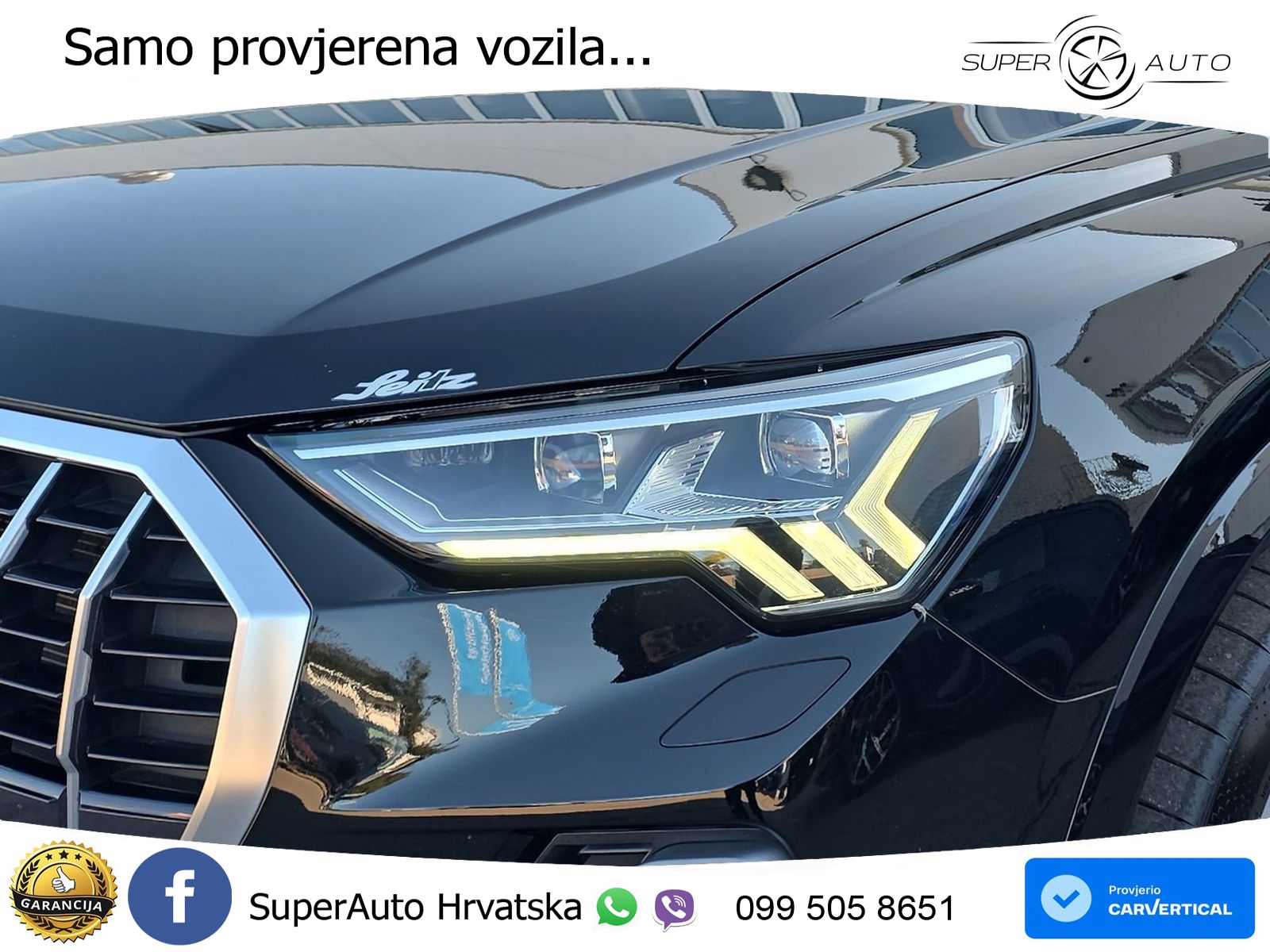 Audi Q3 45 TFSI (245 KS) quattro S tronic S line MATRIX+GR SJED+KAM