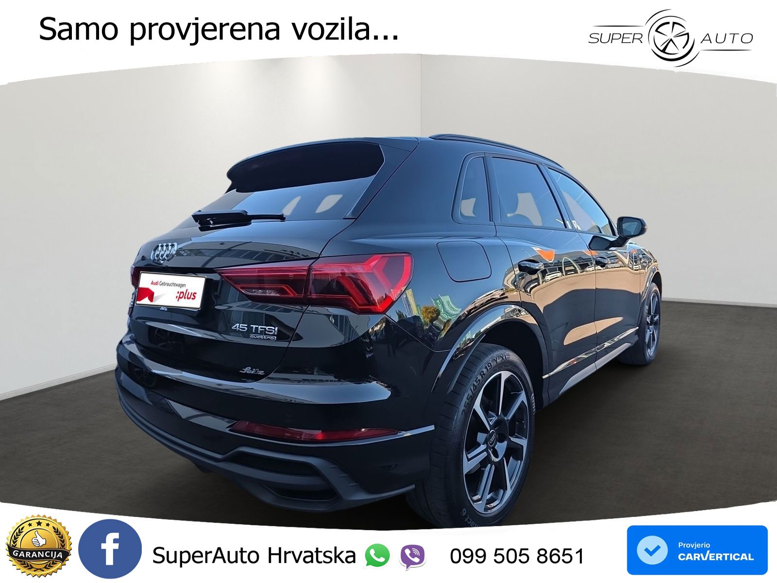 Audi Q3 45 TFSI (245 KS) quattro S tronic S line MATRIX+GR SJED+KAM