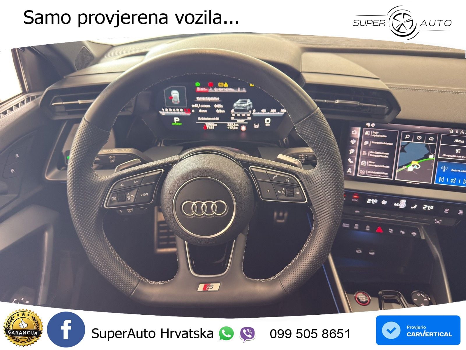 Audi S3 2.0 TFSI (333 KS) quattro S tronic LED+ACC