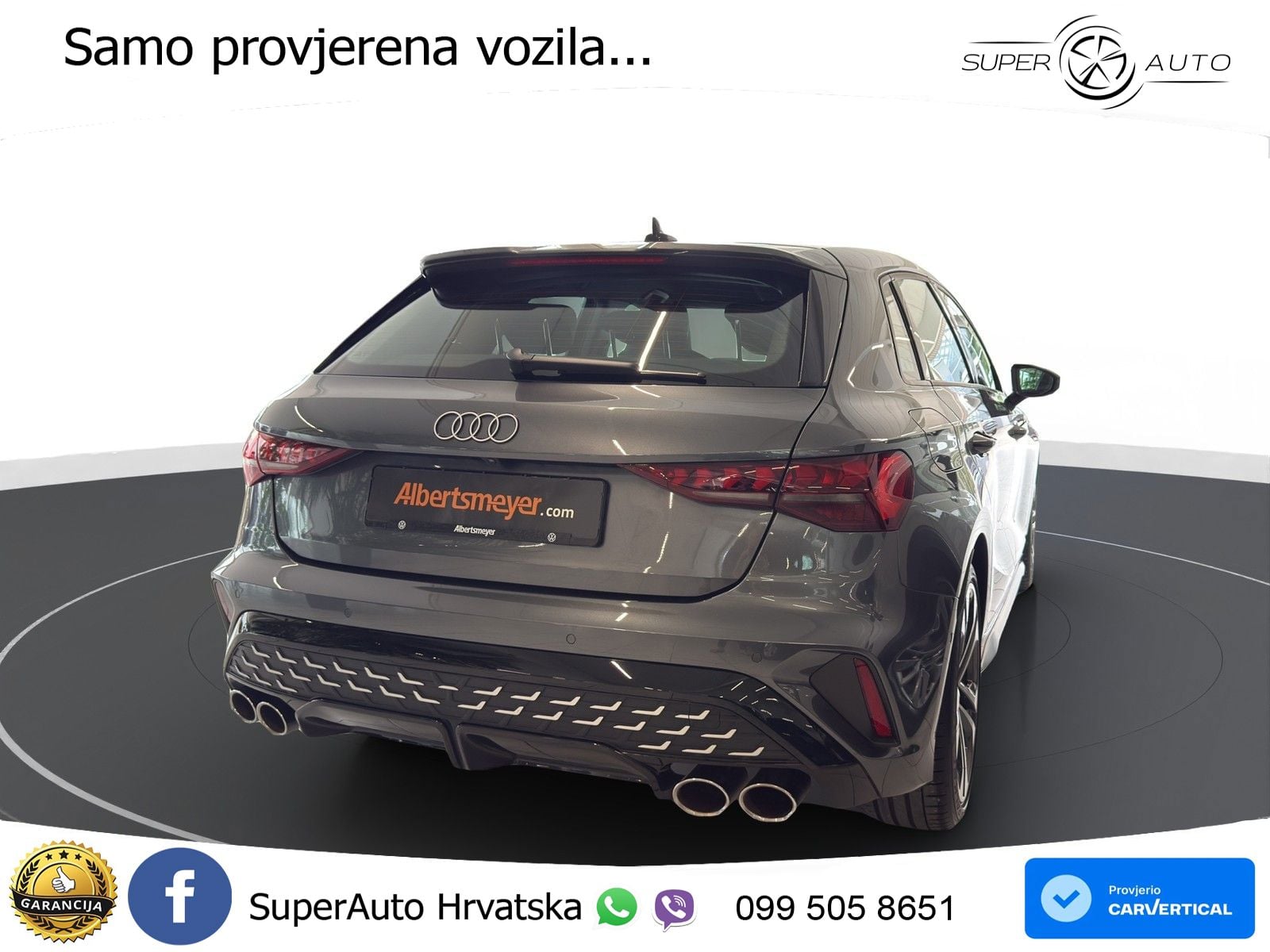 Audi S3 2.0 TFSI (333 KS) quattro S tronic LED+ACC