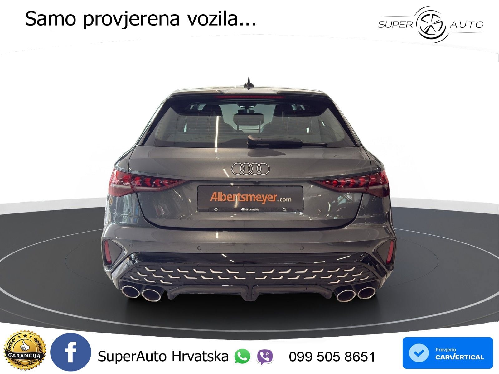 Audi S3 2.0 TFSI (333 KS) quattro S tronic LED+ACC
