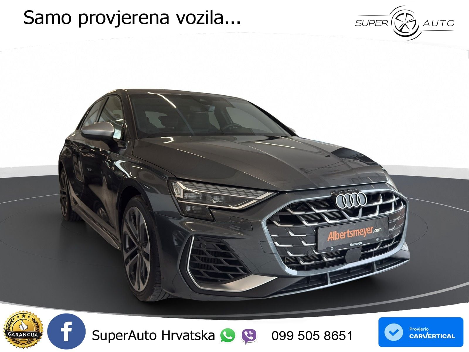 Audi S3 2.0 TFSI (333 KS) quattro S tronic LED+ACC