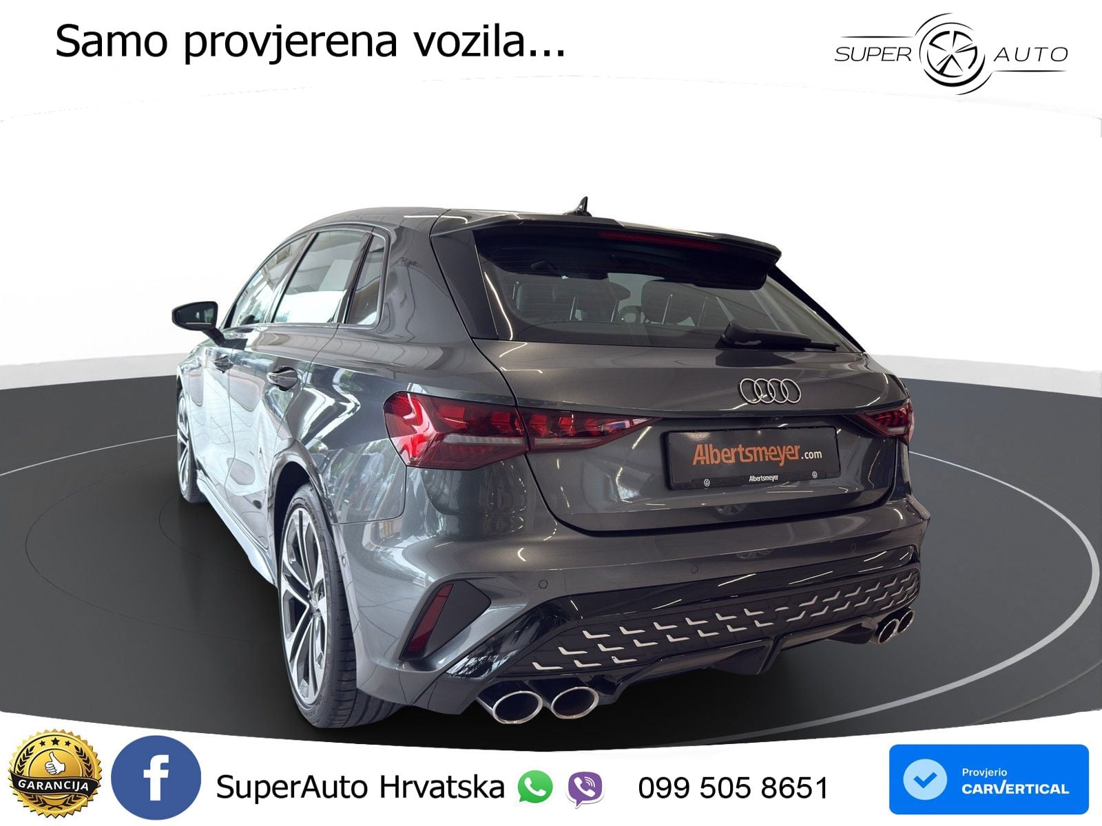 Audi S3 2.0 TFSI (333 KS) quattro S tronic LED+ACC
