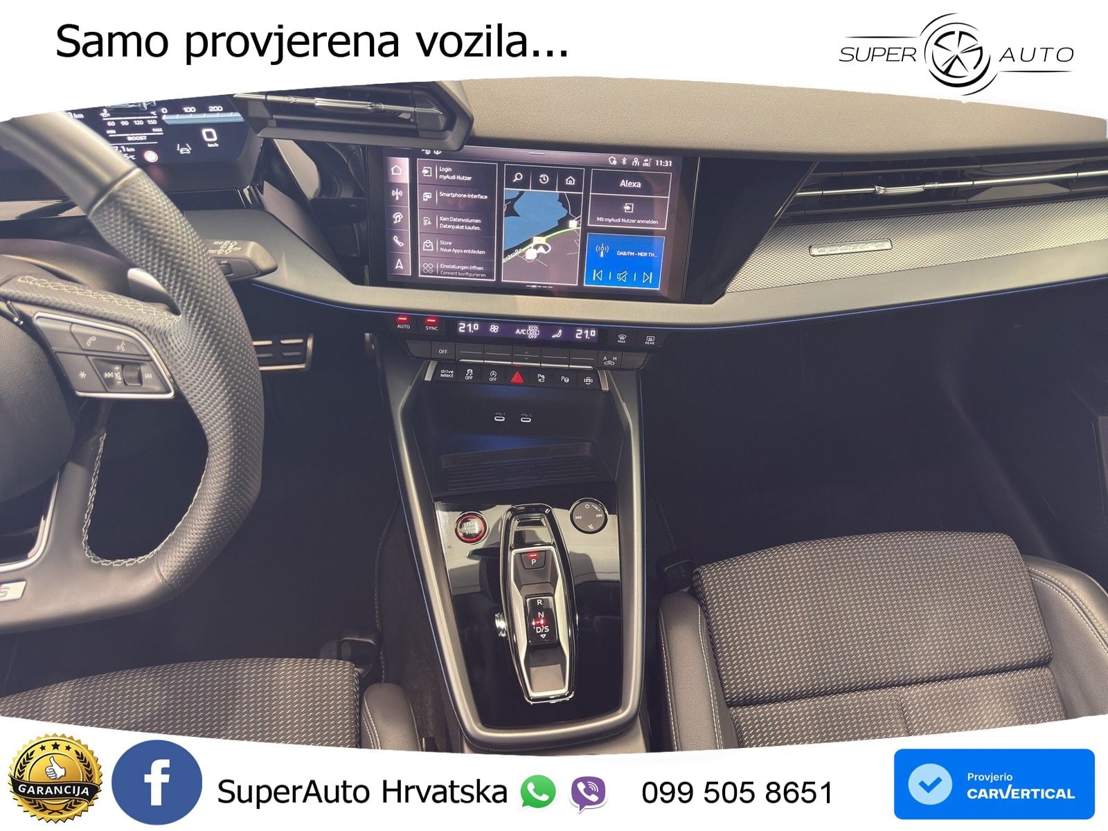 Audi S3 2.0 TFSI (333 KS) quattro S tronic LED+ACC
