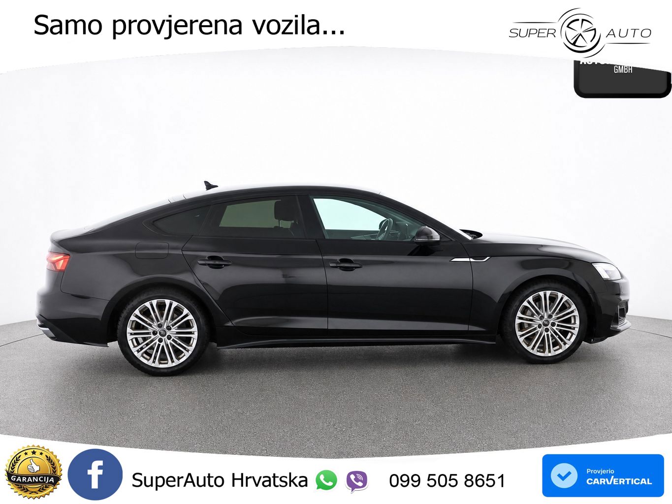 Audi A5 Sportback  40 TFSI (204 KS) quattro S tronic S line MATRIX+GR SJED+KAM