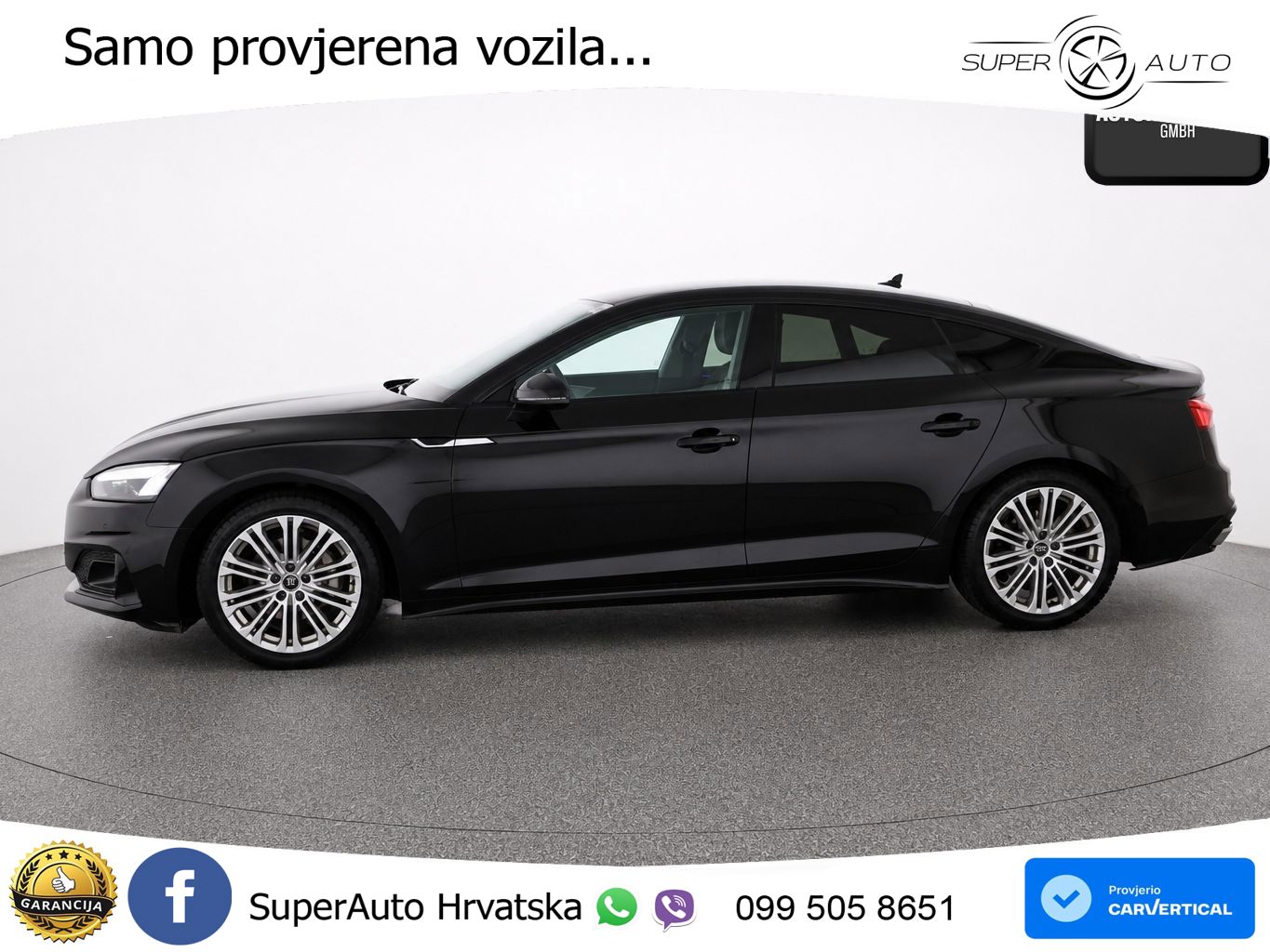 Audi A5 Sportback  40 TFSI (204 KS) quattro S tronic S line MATRIX+GR SJED+KAM