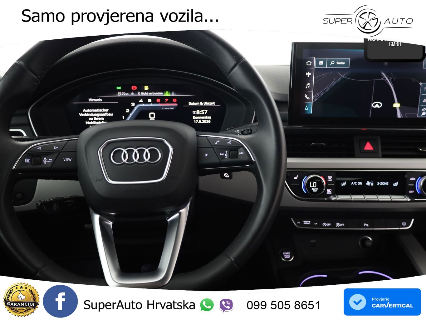 Audi A5 Sportback  40 TFSI (204 KS) quattro S tronic S line MATRIX+GR SJED+KAM