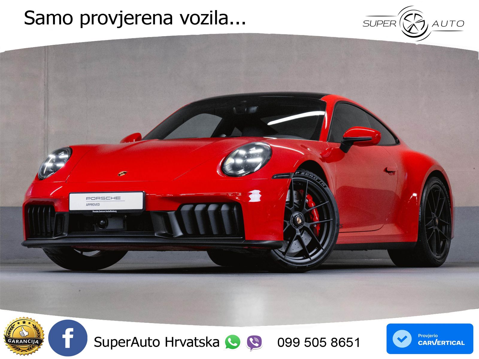 Porsche 911 Carrera GTS 3.6 (541 KS) T-Hybrid PDK MATRIX+GR SJED+KAM